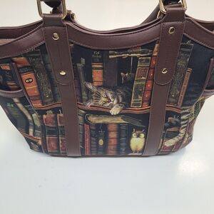Charles Wysocki "Classic Tails" Tote Bag With Cat Artwork The Bradford Exchange